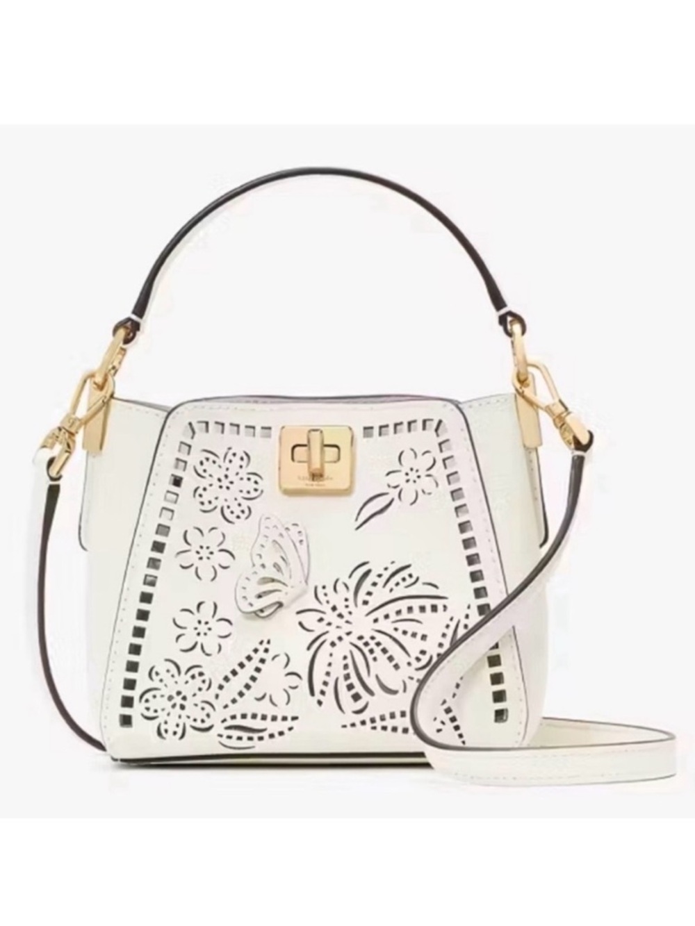 Kate Spade Phoebe Perforated Mini Top Handle Crossbody NWT MSRP $339